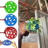 TPR Pony Hay Feeder Red/Blue/Green Hanging Feeding Toy Multipurpose Horse Treat Ball  Cattle