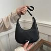 Women'S Bag Fashion Shoulder Bag Texture Pu Crescent Bag Niche Versatile Chain Messenger Bag Armpit Bag