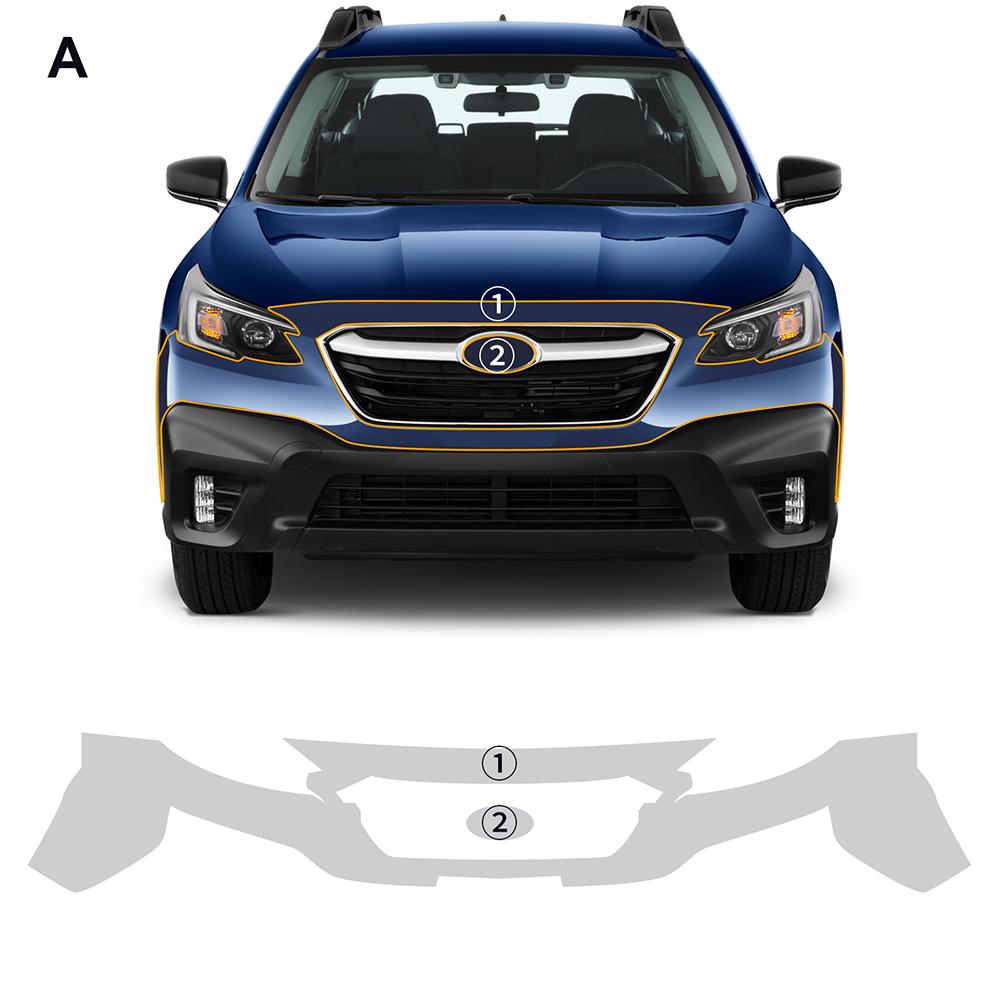 Для Subaru Outback 2020 2025 2025 Защитная пленка для краски Прозрачная пленка PPF Защита от царапин Предварительно вырезанная Пленка для кузова автомобиля 0,2 мм Покрытия