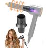 Многофункциональные аксессуары 2-в-1 для фена, Совместимы с Dyson Supersonic, Насадка-цилиндр в комплект не входит