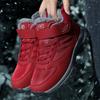 Elderly Shoes Men's Autumn and Winter Velvet High-top Warm Cotton Shoes Women's Middle-aged and Elderly Non-slip Walking Shoes Dad Shoes Mom Shoes