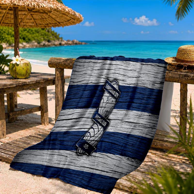 Birmingham Football Club Beach Towel Microfiber Beach Towel, Lightweight and Quick-Dry, for Summer Travel, Swimming Pool Fan Birthday Gift