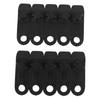 10pcs Tarp Clips Sturdy Plastic Heavy Duty Tent Clips Pool Cover Clips for Camping Awnings Canopies