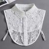 Fake Collar Versatile Fake Collar Sweater Decorative Shirt Collar Bottom Lace Chiffon Cotton Doll Collar
