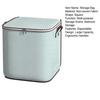 Сумка для хранения Пыленепроницаемая Влагостойкая Утолщенная Нетканая Ткань Органайзер для Хранения Одеяла Свитера Сезонная Одежда Коробка для Хранения