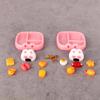 1 Set Children'S Pretend Play Toy Miniature Simulation Rice Ball Meal Playset Diy Decoration Realistic Portable Bento Food Model