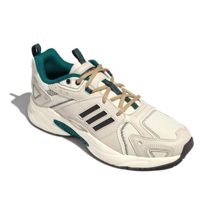 adidas Neo JZ Runner Mesh Удобные Нескользящие Прочные Низкие Кроссовки для Повседневной Носки Унисекс Светло-Серые GZ9608