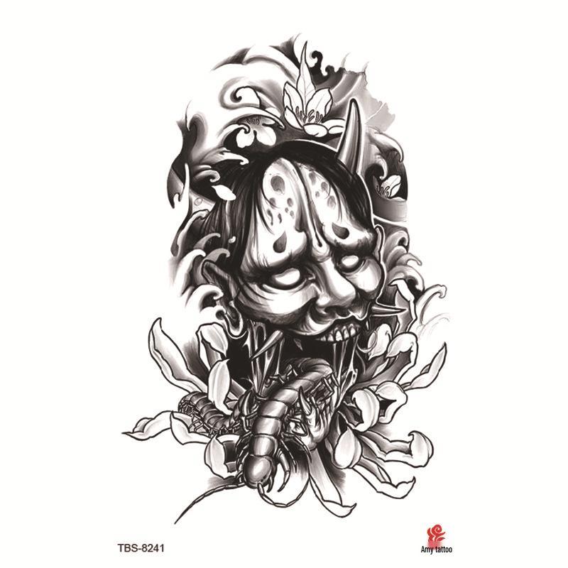 Водонепроницаемый набор тату-наклеек на всю руку с тотемными символами