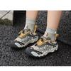 Kids Outdoor Hiking Sneakers Boys Girls Lightweight Breathable Running Shoes With Rubber Sole