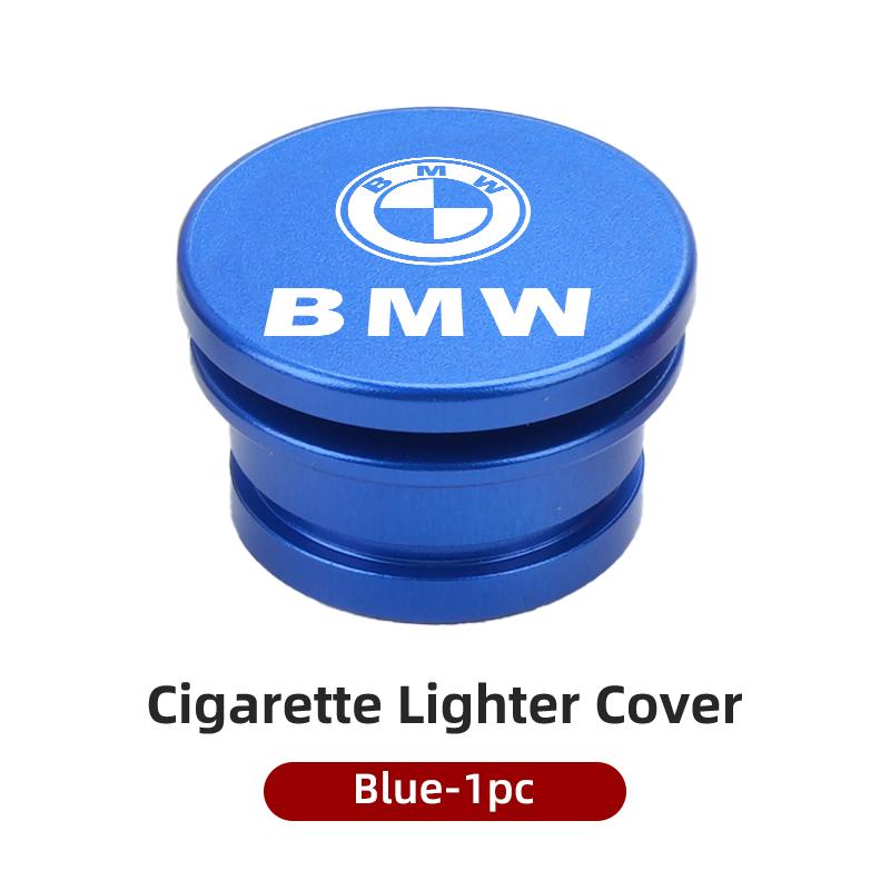 BIFL6 New 2025 Metal Car Cigarette Lighter Cover Decorative Cover DustProof Dust Cover Auto Accessories For BMW E46 E90 E60 F30 F10 E