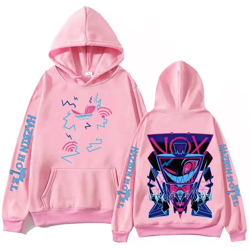 European Size Unisex Hazbin Hotel Harajuku Hoodie