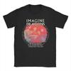 Imagine Dragons Тур 2025 Мерч Унисекс Футболки 100% Хлопок Футболка с Принтом Топы Футболка
