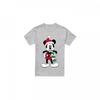 Mens Mickey Mouse Tartan Christmas T-Shirt
