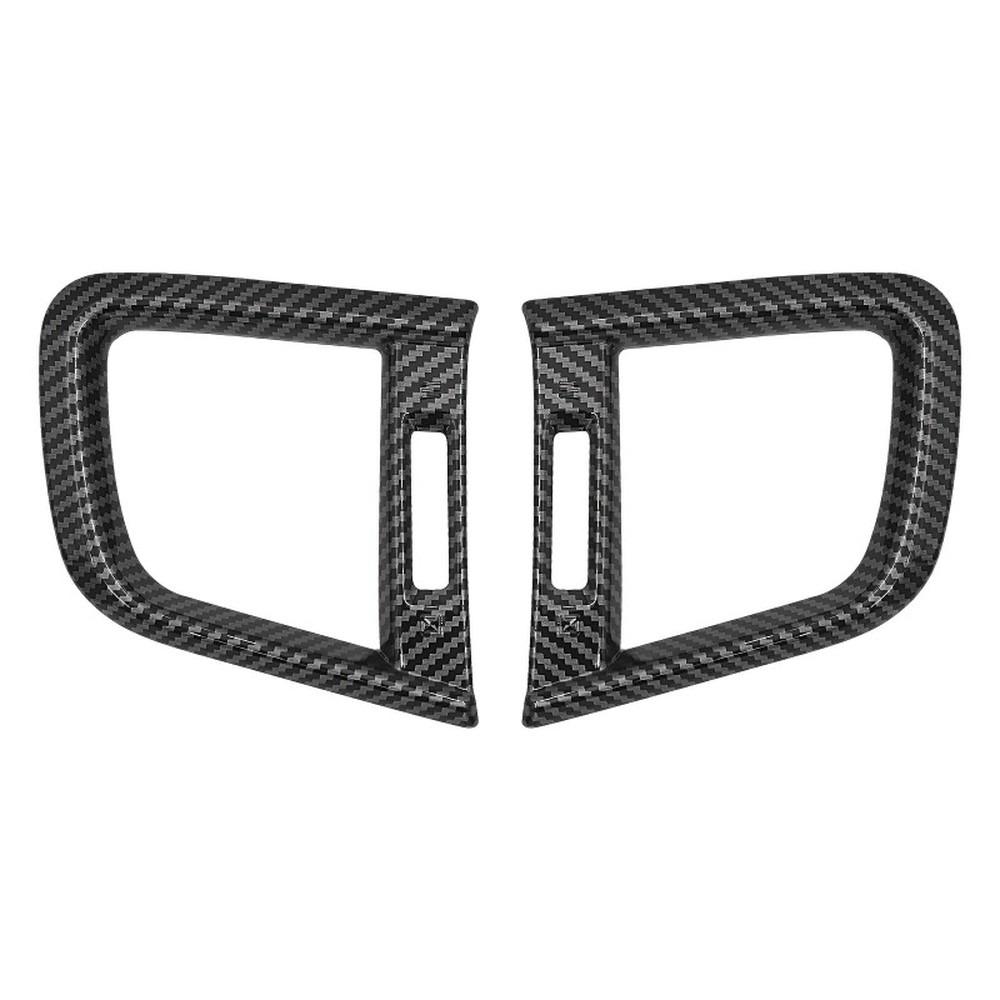 2pcs Carbon Fiber Window Glass Lift Switch Panel Trim for Honda CRV Haoying 2017-2022 Interior Modification
