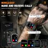 Outdoor Military Smartwatch Men Bluetooth Call Smart Watch 1.73inch LED Sports Fitness Watches For Man Women