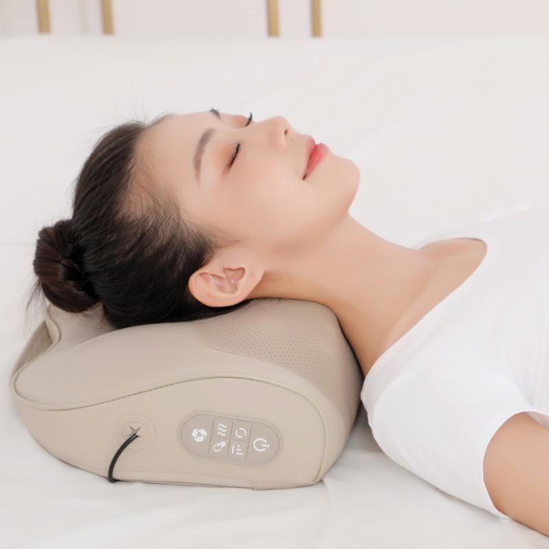 Подушка-массажер для всего тела с подогревом для шеи, позвоночника, поясницы и спины