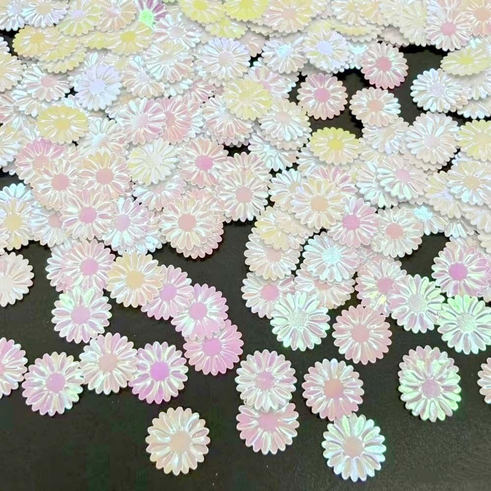 Phone Case Decor Daisy Sequins Glitter Nail Art Slime Fillers Flower Loose Sequins DIY Projects