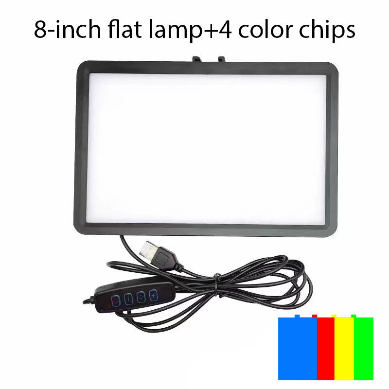 3000K-6000 KMcoplus LED Photography Video Light Panel Lighting Photo Studio Lamp Kit For Shoot Live Streaming Youbube RGB Filter