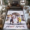 Kobe Customize Text Carpet Perfect For Decorate Room Game Room Entryway Dining Room Antislip Carpet Anime Office Decor