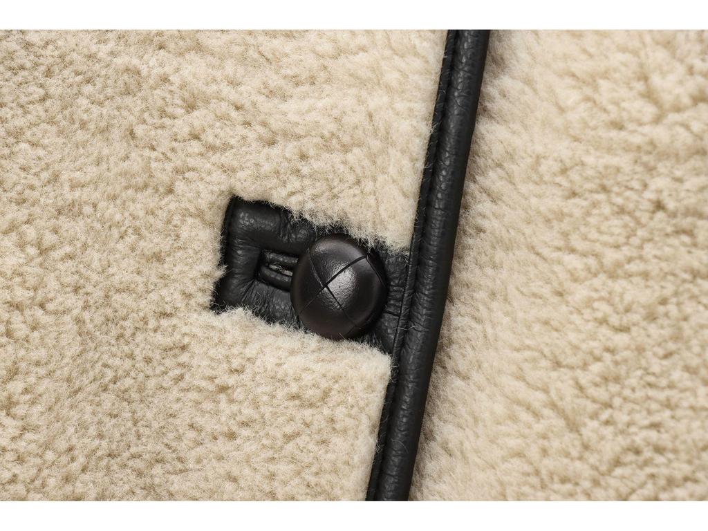 Женская осенняя мода 2024: Свободная куртка-пальто из искусственного меха в европейском и американском стиле