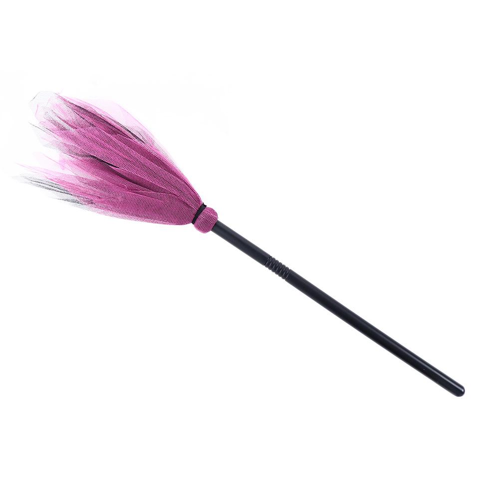 Children's Performance Halloween Decorative Party Prop Witch Broom Flying Broomsti Witch Accessory