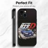 Гонки Классическое Японское Аниме I-Initial D Чехол для Телефона Чехол для Телефона Мягкая Упаковка Легкий Для iPhone17 16 15 14 13ProMax