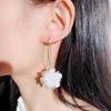 White Dangle Earring Long DIY Geometric Ear Buckle Fashion Drop Earrings  Party Accessories