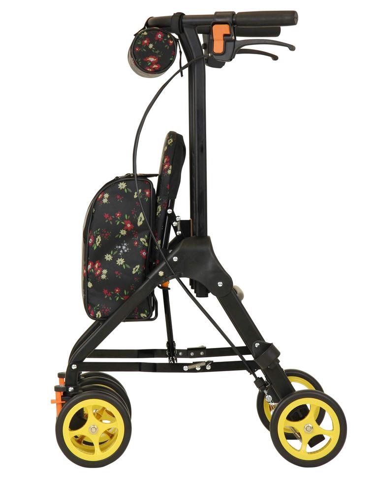 Kowa Seisakusho Silver Car SIMD03 Круглый цветок Черный средний тип