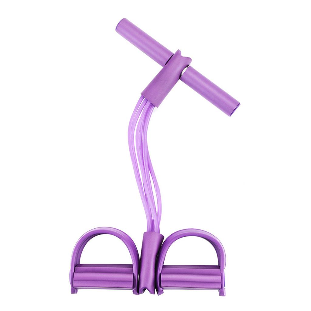 Exercise Pedals Ropes Portable Sit-up Bodybuilding Expander for Abdomen Waist Arm Training Anti Slip Versatile Fitness Equipment