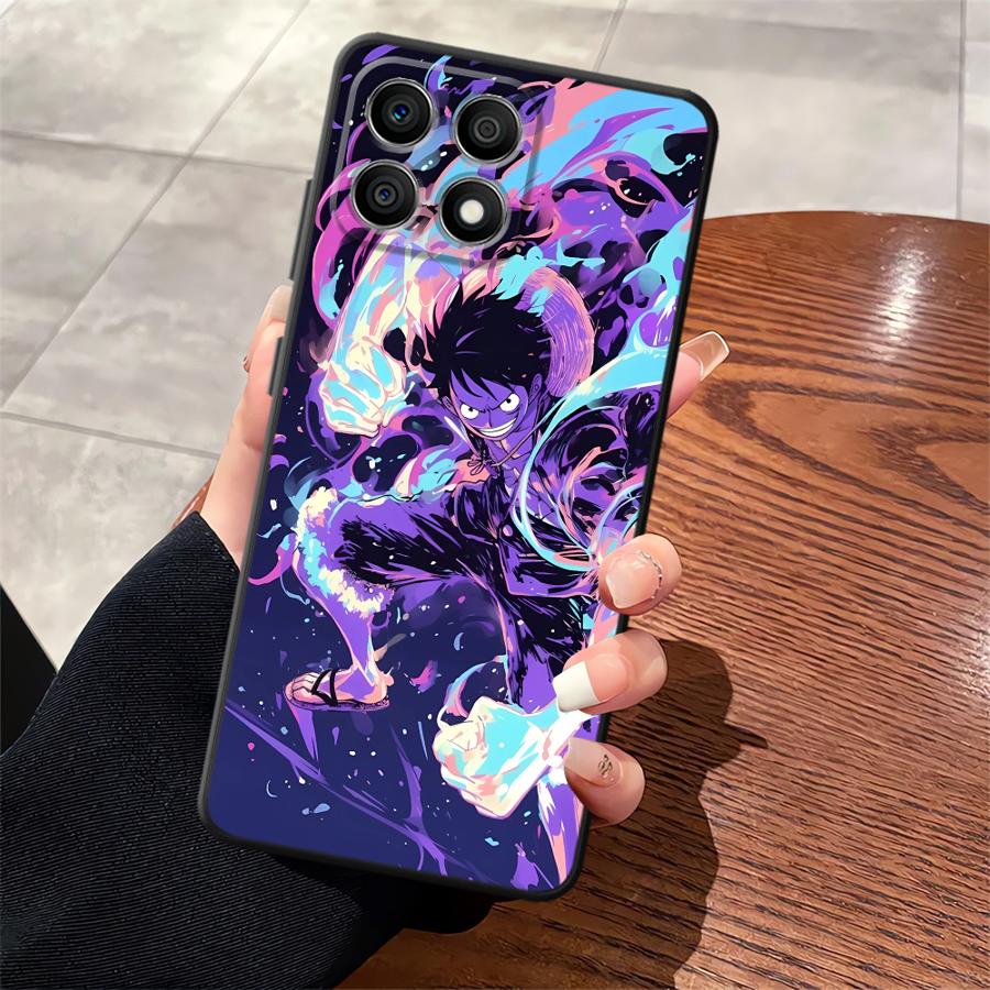Чехол для Honor X7a 70 8X X8 X9a X9c 90 Lite X9 Funda Чехол для телефона Крутой Аниме Луффи
