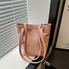 Single Color Solid Shoulder Underarm Square Bag Handbag Women Fashion Gifts