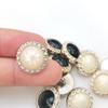 10pcs/lot Fashionable Clothing Buttons 17.5/21/25mm Gold Color Plastic Shank Buttons Apparel Sewing Accessories