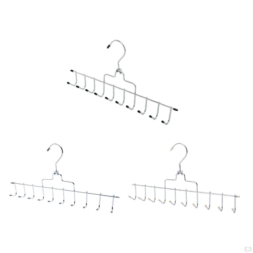 Решение для хранения ремней и шарфов с подвесными крючками