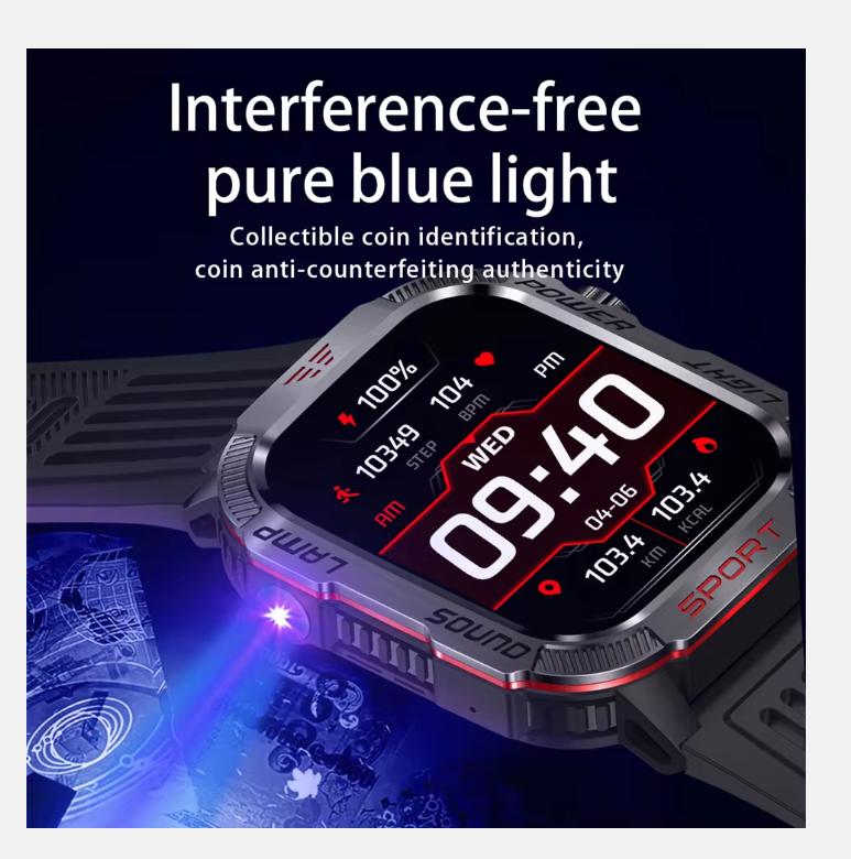 Новые военные GPS умные часы для мужчин фонарик компас водонепроницаемый уличный спортивный трекер Bluetooth вызов умные часы