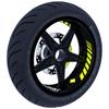 Gp Racing Design флуоресцентная желтая лента с внутренним ободом колеса в полоску Наклейки CinarExtreme