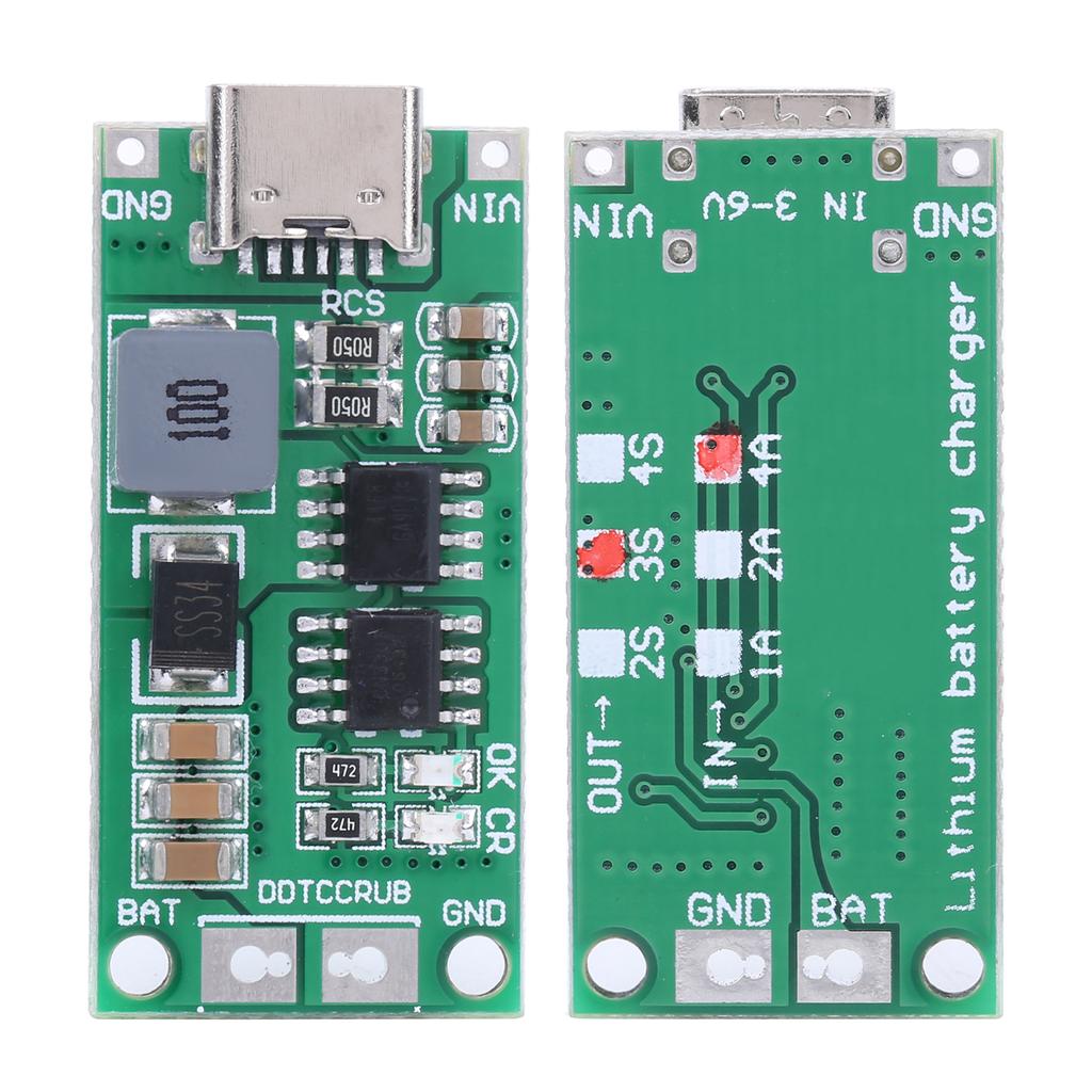 Модуль зарядки литий-ионного аккумулятора Повышающая плата Электронный компонент DDTCCRUB 3S4A