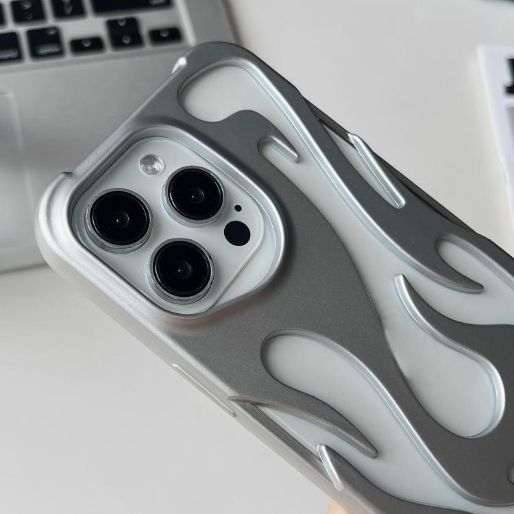 Матовая TPU чехол для телефона с покрытием, охлаждающий с узором «Полый огонь»