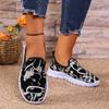Fashion Women Fashion Multi Round Toe Sneakers Flat Bottom Comfortable Casual Single Shoes Platform Shallow Mouth Plus Size Shoes