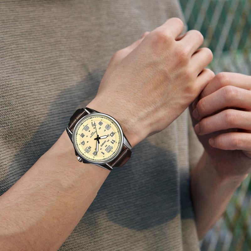 Casio 50 метров водонепроницаемость кварцевый механизм кожаный ремешок японские и корейские часы мужские часы желтый циферблат MTP-1372L-9BV