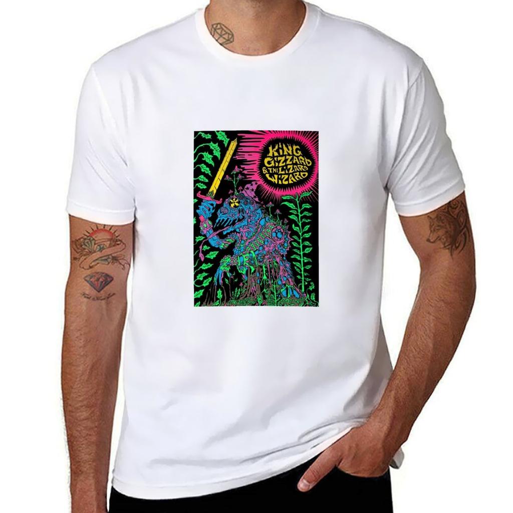 King Gizzard the Lizard Wizard TShirt NonShrink Basic Cotton TShirt