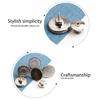 5Pcs Button Pins for Jeans No Sew Instant Detachable 17mm Replacement Button Adjustable Pants Buttons Kit
