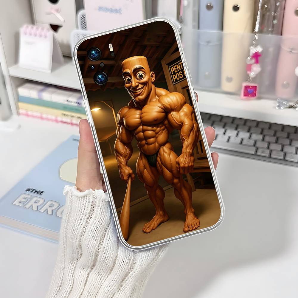 Чехол для телефона Tralaleo Tralala Tung Tung Sahur для Xiaomi 11 Redmi Note 11 5G 8T 9A 9 10T Note8Pro Note9 12SUltra Прозрачный чехол