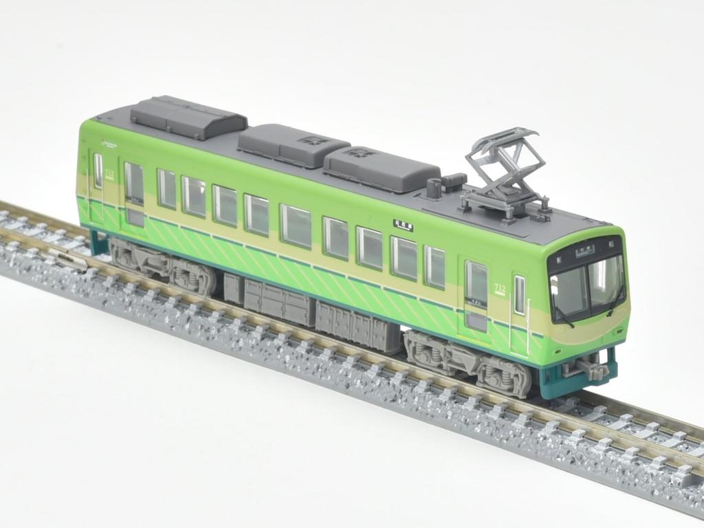 Railway Collection Tetsuro Eizan Railway Series 700 Renewal Car 712 Green Diorama Supplies No.