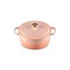 Le Creuset Signature Cocotte Ronde 22 Cm Cast Iron Enamel Pot, P?ch, Gas, Induction, and Oven Compatible [Official Japanese Product]