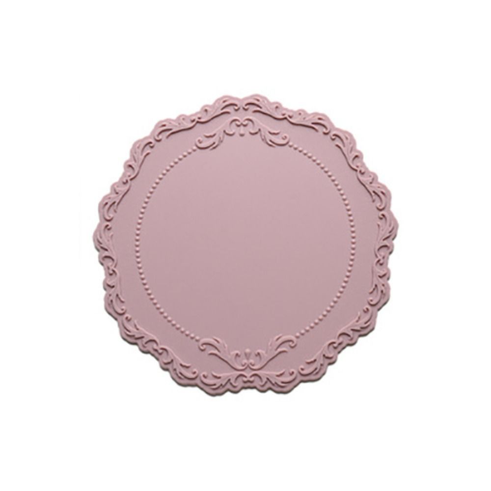 1/2pcs Silicone Coaster Placemat Round Tableware Pad High Quality Cup Mat  Kitchen Accessories