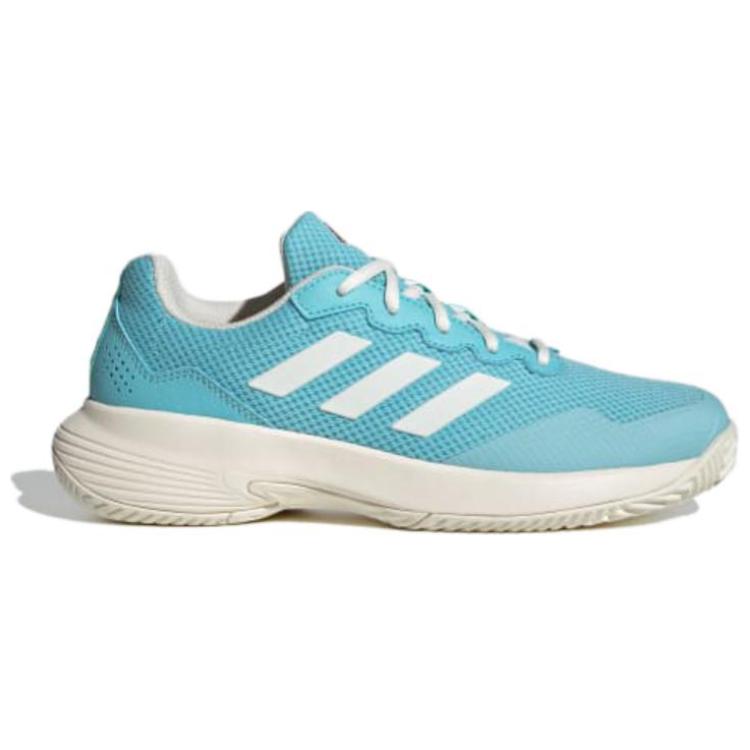 adidas Амортизирующие Прочные Низкие Теннисные Кроссовки Женские Кроссовки Синие Белые ID1493