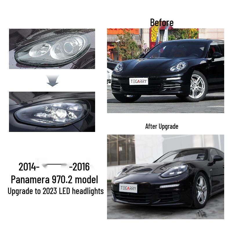 Совместимые светодиодные матричные фары для Porsche Panamera 970 (2010-2016) Модернизация