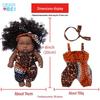 8-дюймовая силиконовая кукла American Girl Reborn с окрашиванием tie-dye