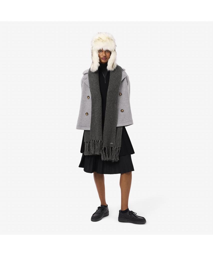 LACOSTE Женский длинный вязаный шарф из шерсти Re4171-55N 050
