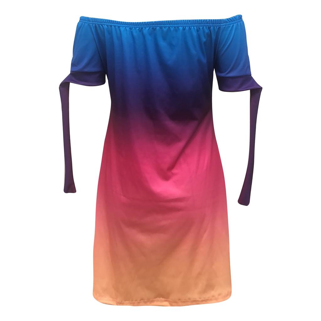 Женские летние и весенние европейские и американские карманные платья с принтом